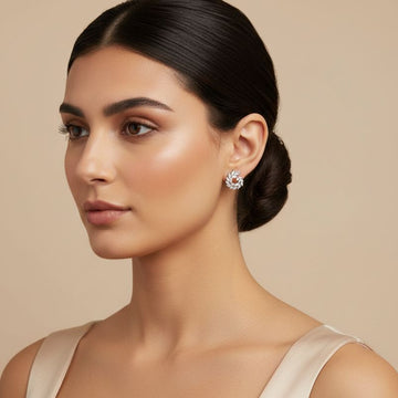 The Glace Spiral Studs