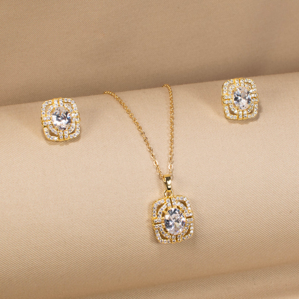 The Golden Vintage Square Set