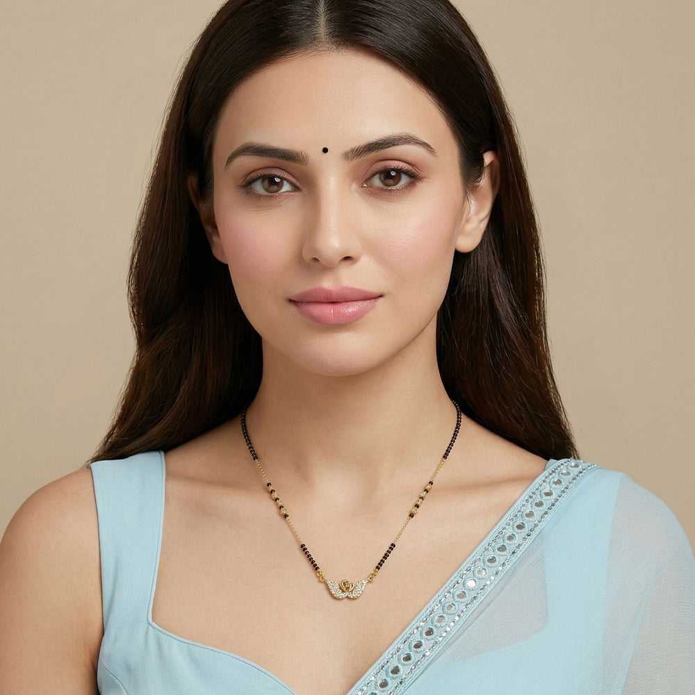 The Graceful Swan Mangalsutra