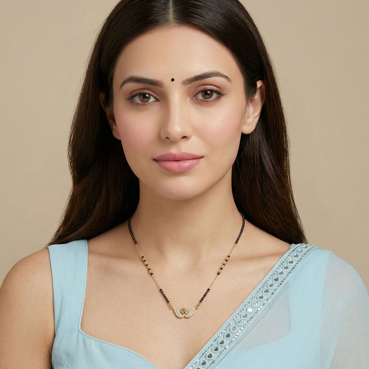 The Graceful Swan Mangalsutra