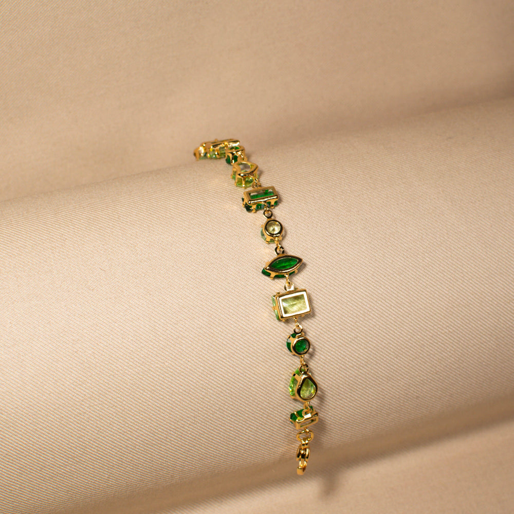 The Green Symphony Bracelet - Budget Series