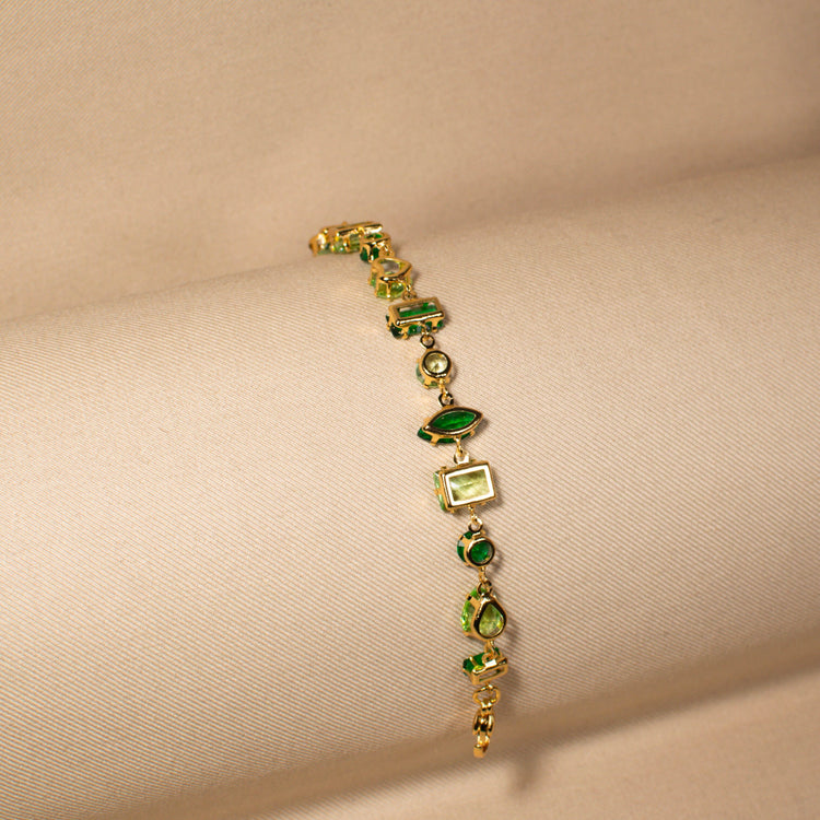 The Green Symphony Bracelet - Budget Series