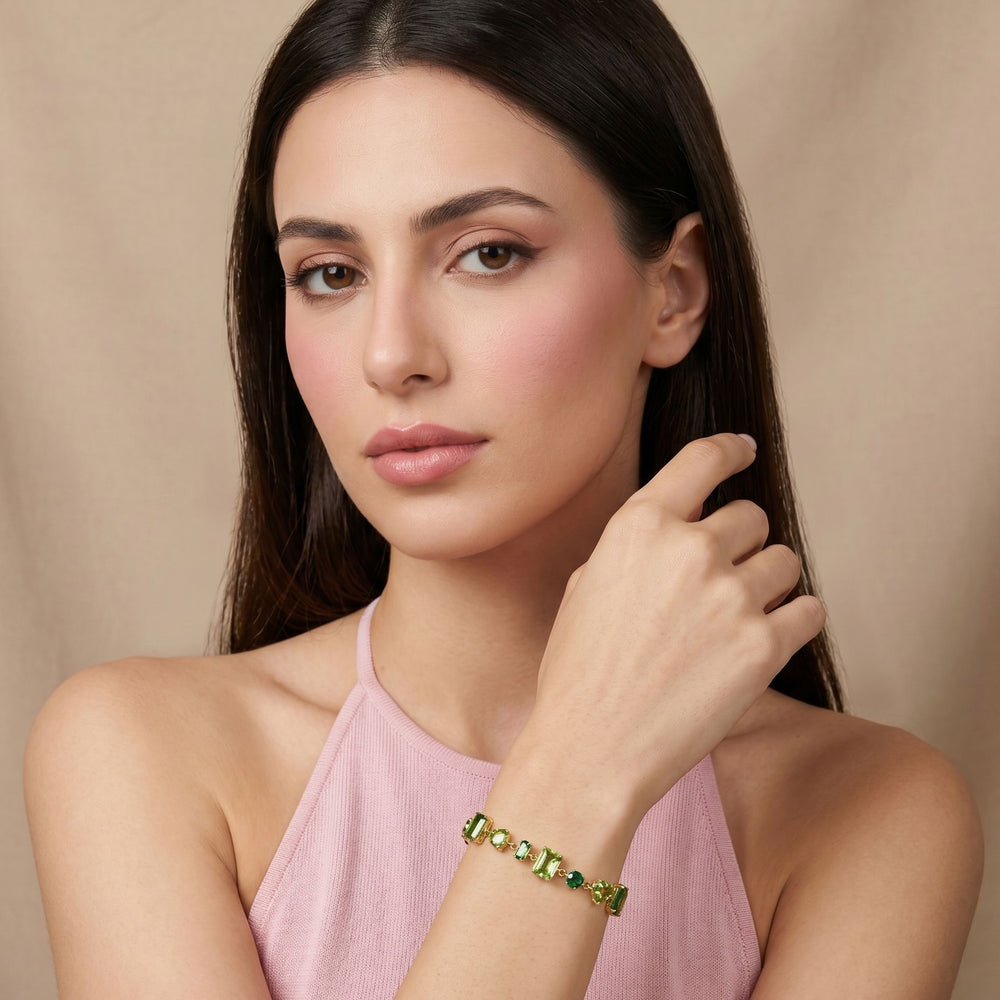 The Green Symphony Bracelet - Budget Series