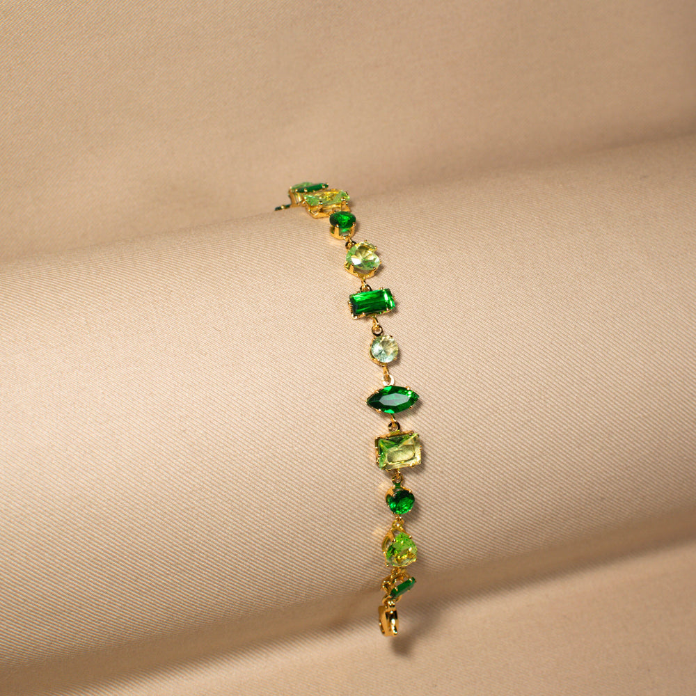 The Green Symphony Bracelet - Budget Series