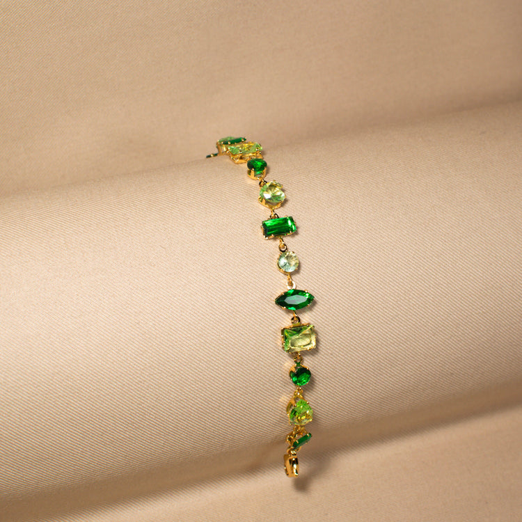 The Green Symphony Bracelet - Budget Series