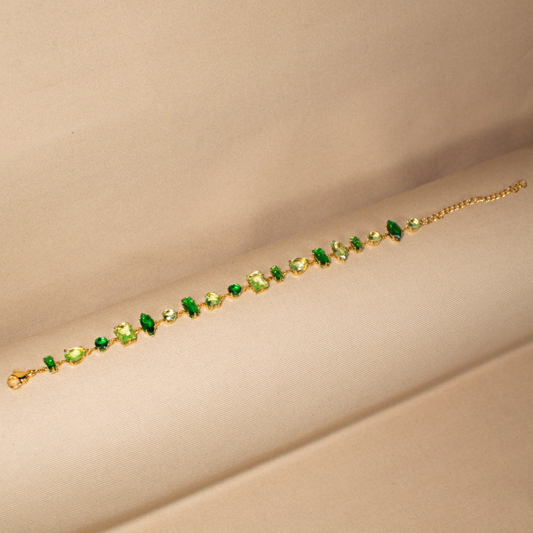 The Green Symphony Bracelet - Budget Series