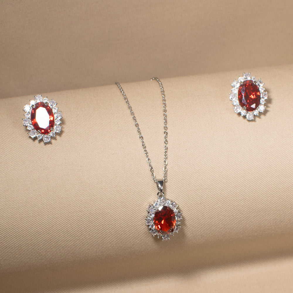 The Heart of Passion Pendant Set
