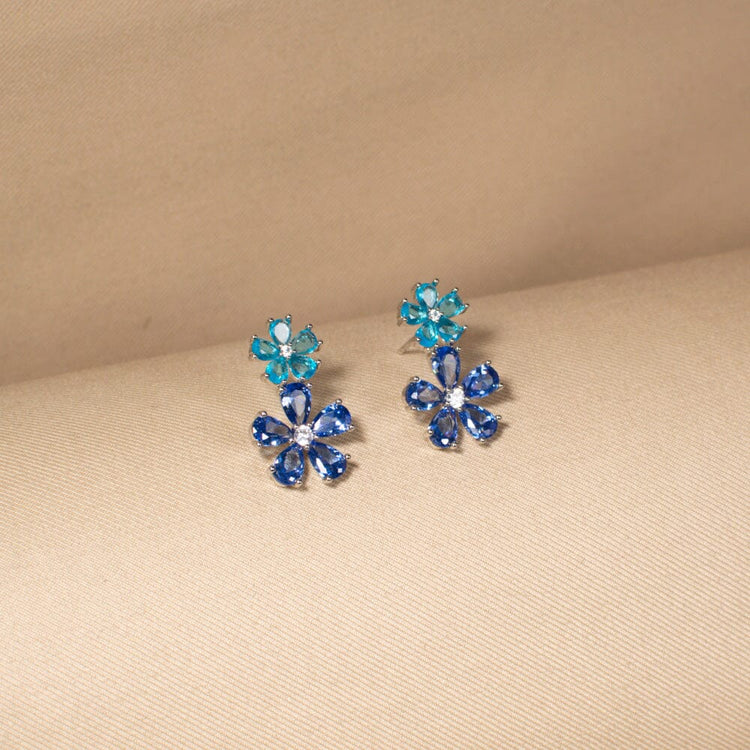 The Indigo Frost Earrings