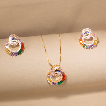 The Infinity Loop Pendant Set