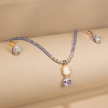 The Lavender Mist Necklace Set