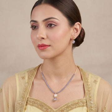 The Lavender Mist Necklace Set