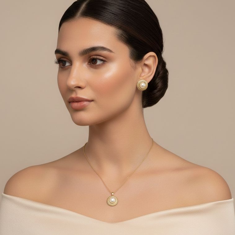 The Lunar Tide Pendant Set