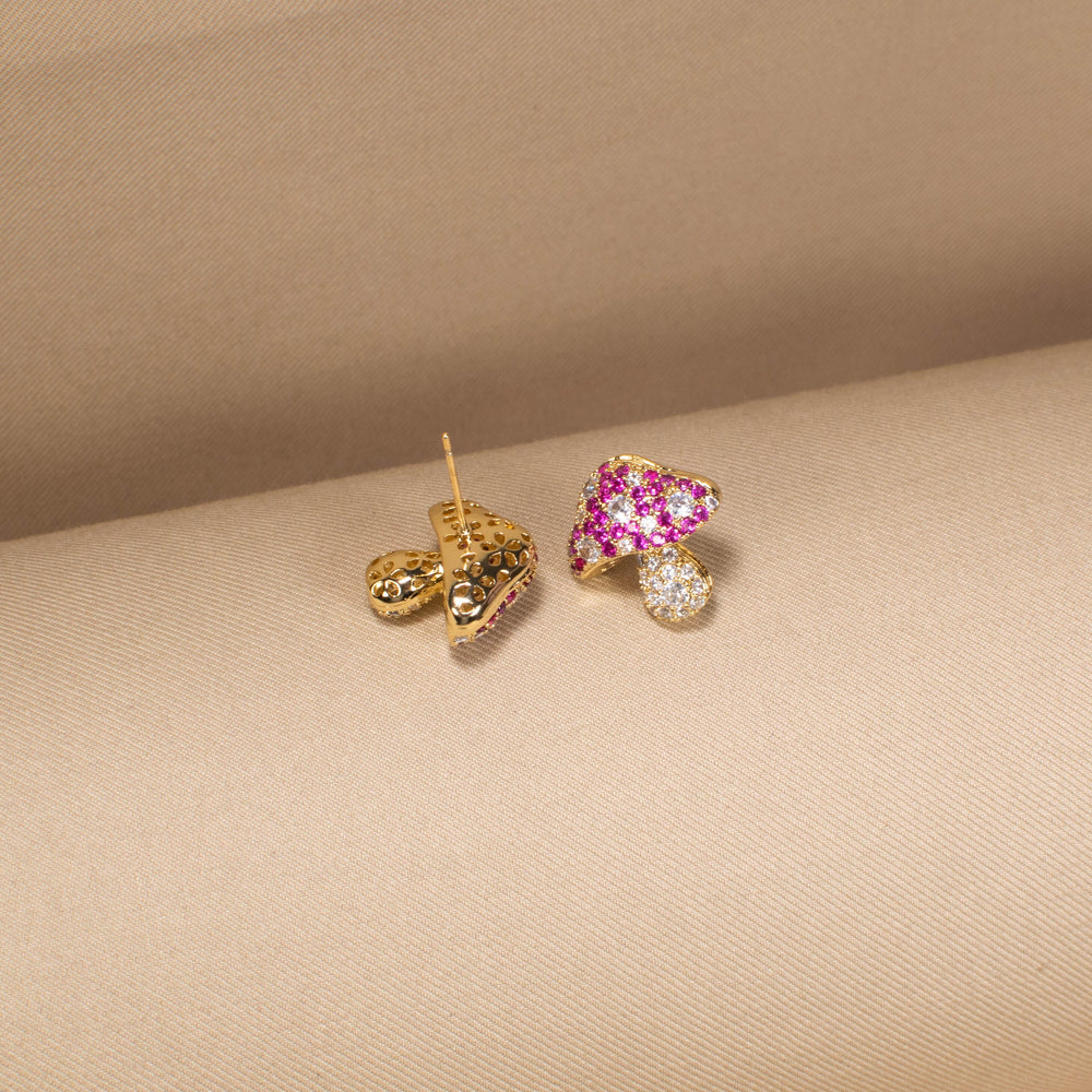 The Magic Mushroom Sparkle Studs