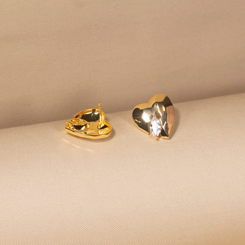 The Modern Contour Studs  - Edgy Collection