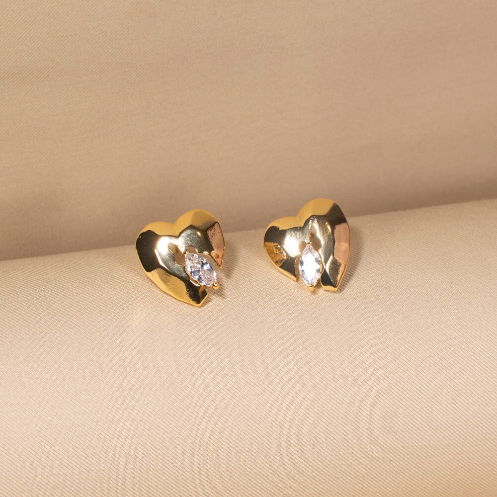 The Modern Contour Studs  - Edgy Collection