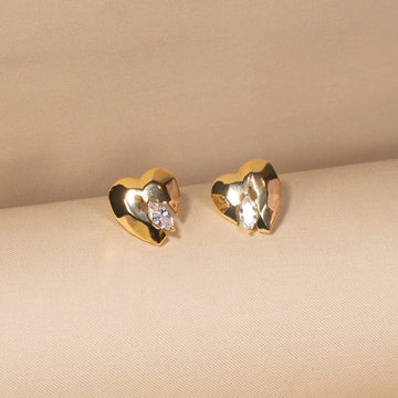 The Modern Contour Studs  - Edgy Collection