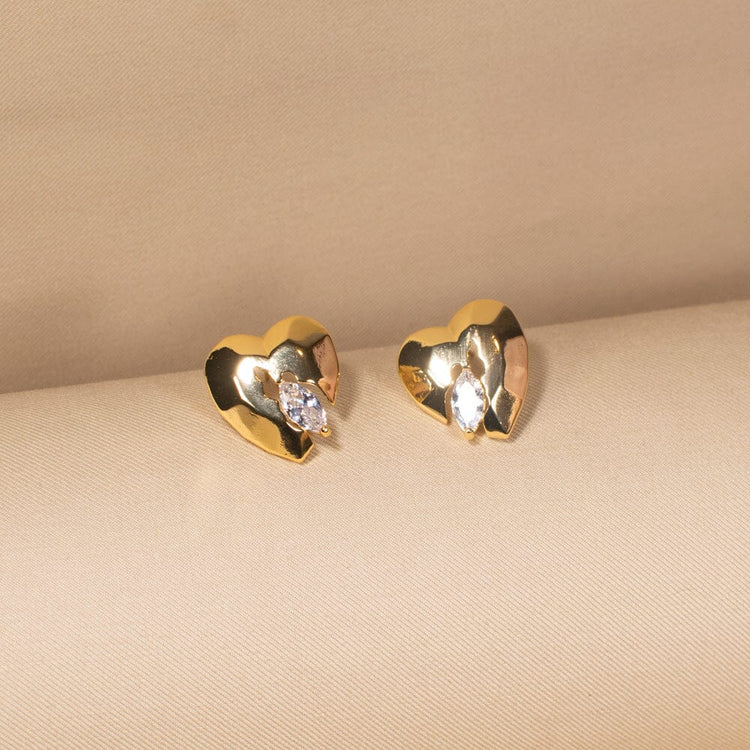 The Modern Contour Studs  - Edgy Collection