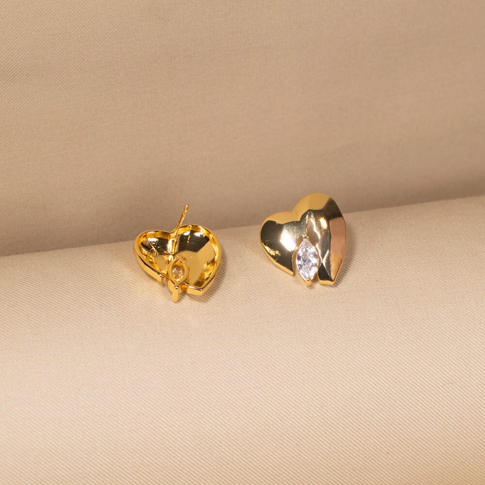 The Modern Contour Studs  - Edgy Collection