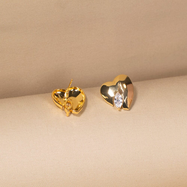 The Modern Contour Studs  - Edgy Collection