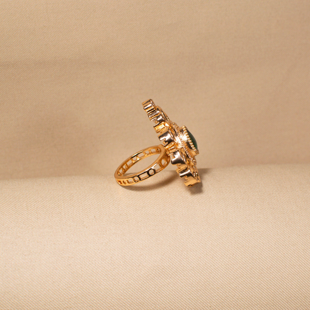 The Nizam Pear Ring