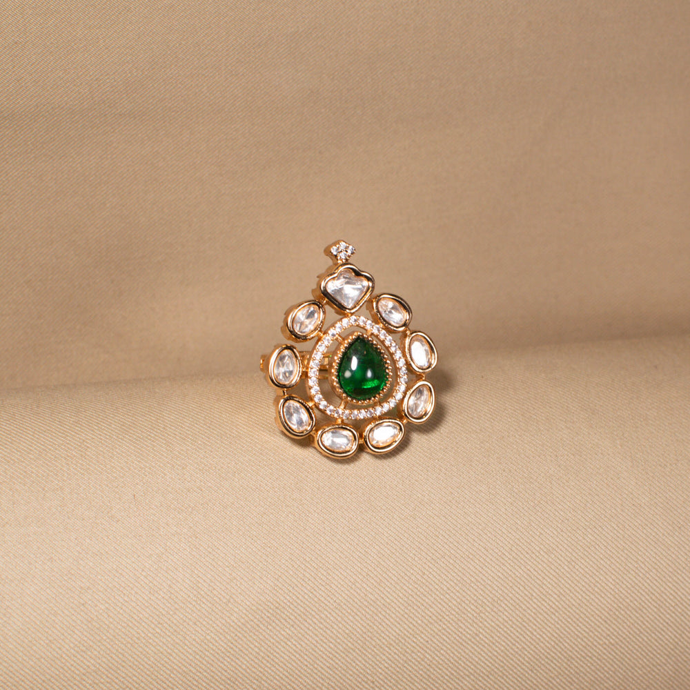 The Nizam Pear Ring