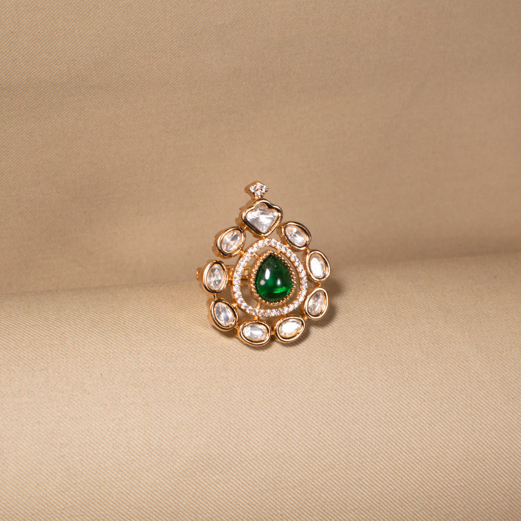 The Nizam Pear Ring
