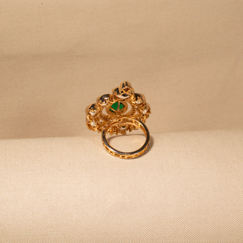The Nizam Pear Ring