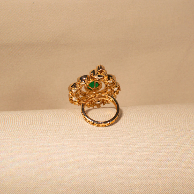 The Nizam Pear Ring