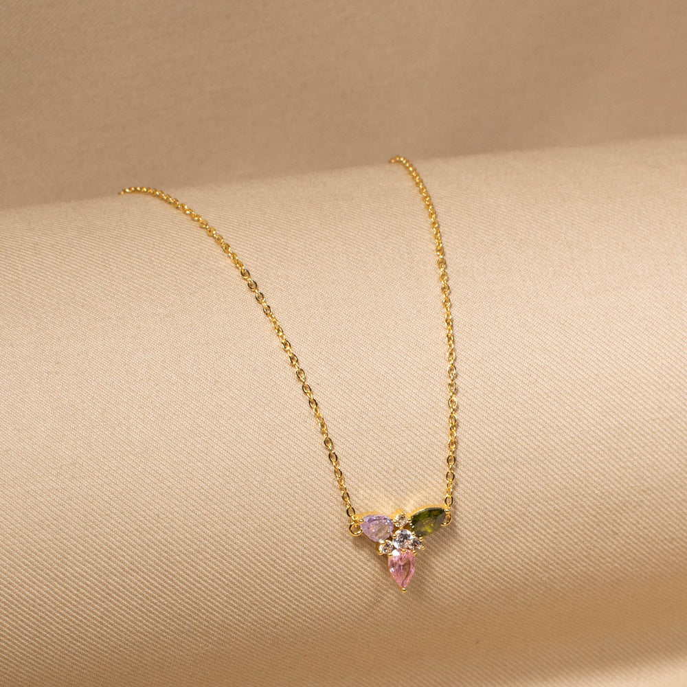 The Petite Flora Pendant Set