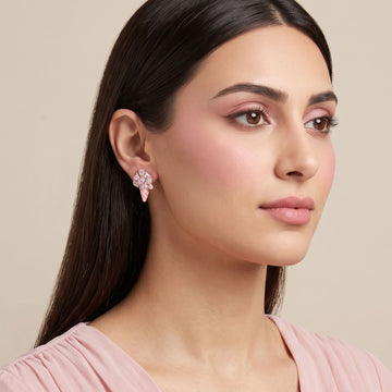 The Pink Scoop Delight Earrings