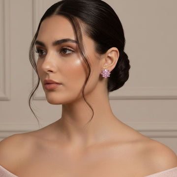 The Poppy Studs - Pink