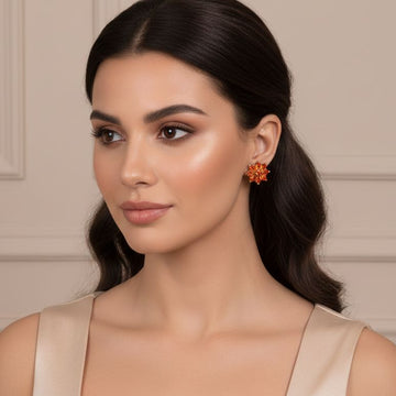 The Poppy Studs - Red