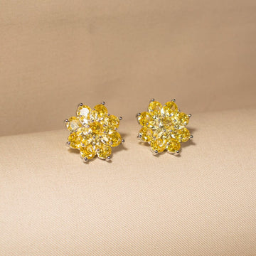 The Poppy Studs - Yellow