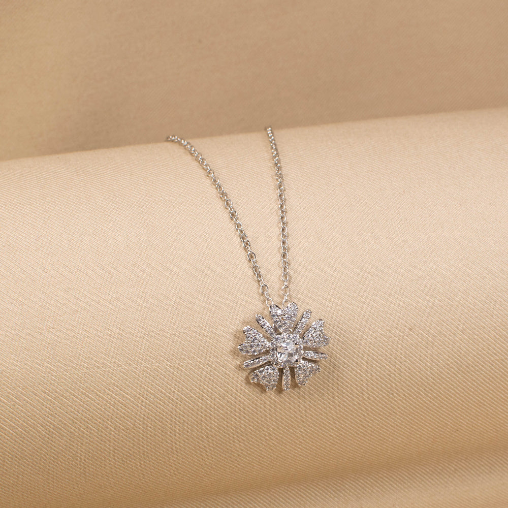 The Radiant Daisy Sparkle Set with Ring