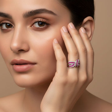 The Rosette Ribbon Ring