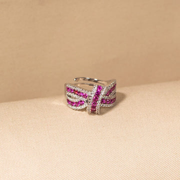 The Rosette Ribbon Ring