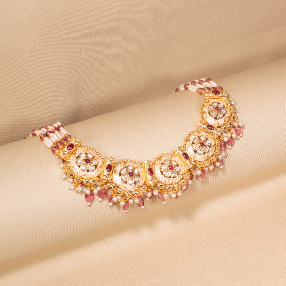 The Royal Heritage Choker Set-Sparsh Collection