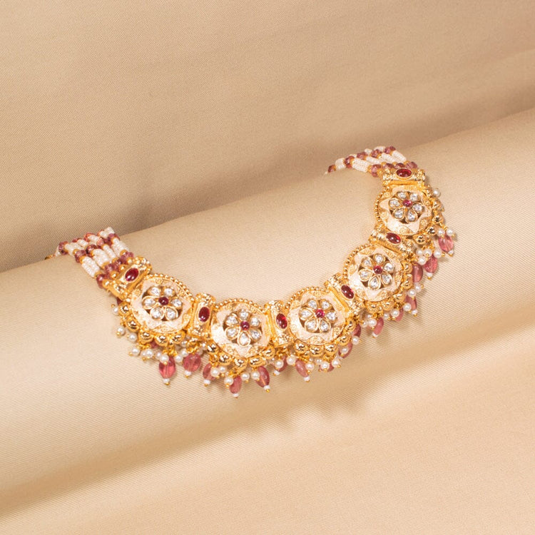 The Royal Heritage Choker Set-Sparsh Collection