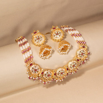 The Royal Heritage Choker Set-Sparsh Collection