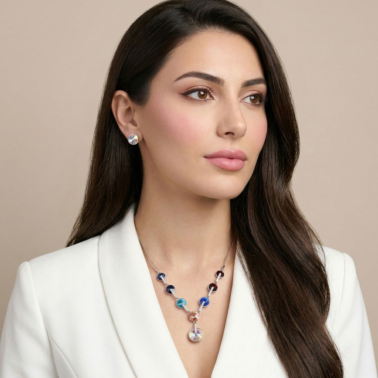 The Safia Prism Necklace Set