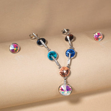 The Safia Prism Necklace Set