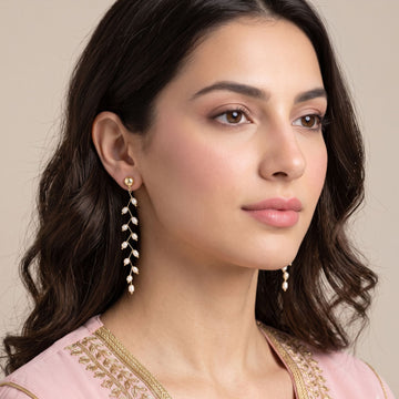 The Sitara Pearl Jhumar Earrings