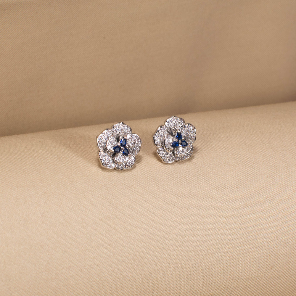 The Starry Night Flower Pendant Set