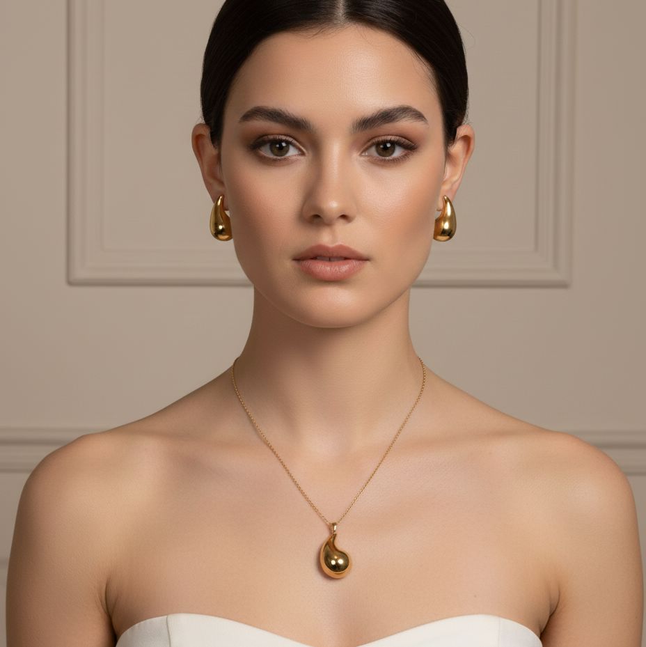 The Statement Orb Pendant Set