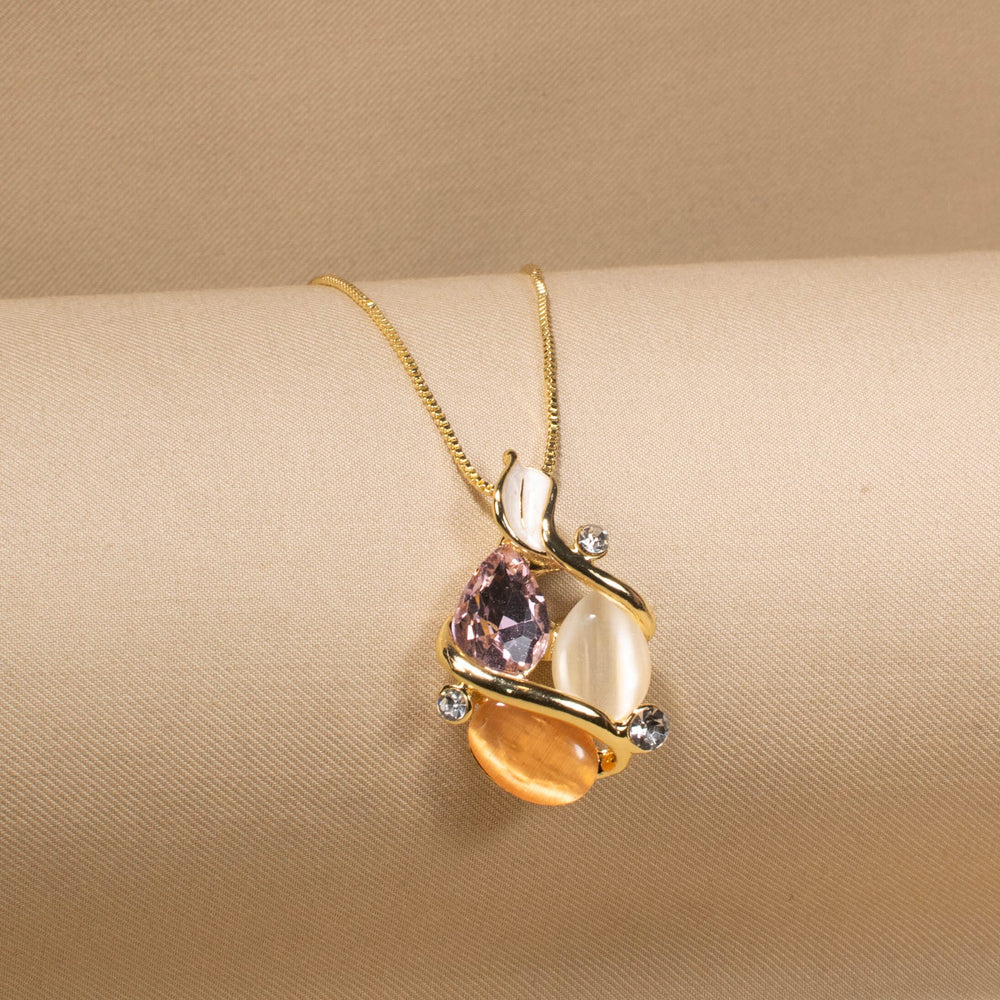 The Sunset Swirl Pendant Set