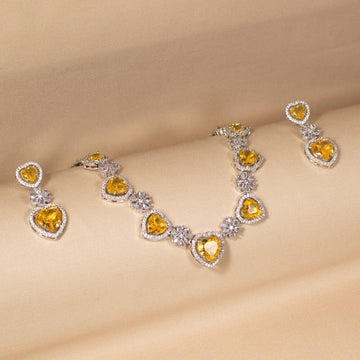The Sunstone Love Necklace Set