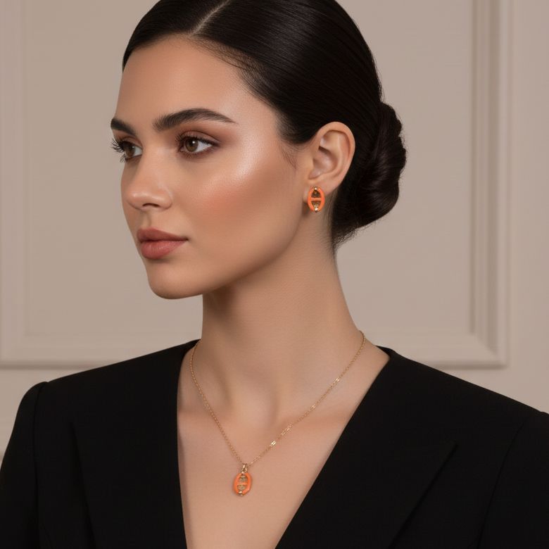 The Tangelo Pendant Set