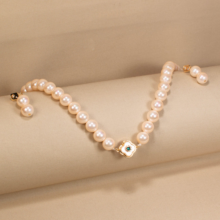 The Timeless Ivory & Petal Necklace Set