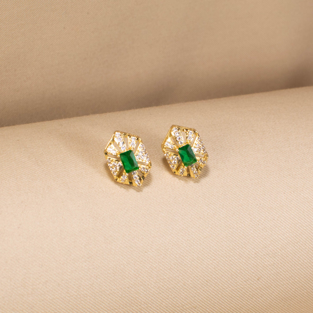 The Verdant Sunburst Pendant Set