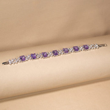 Lyanna Bracelet-Purple-Glitterati Collection